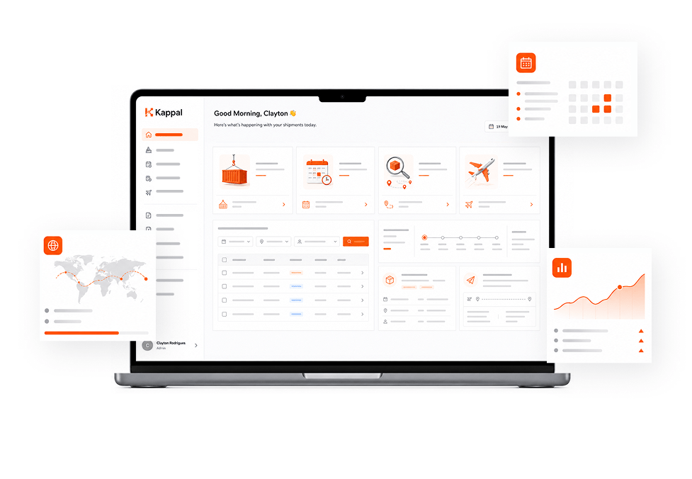 Built for Your Cargo Dashboard
